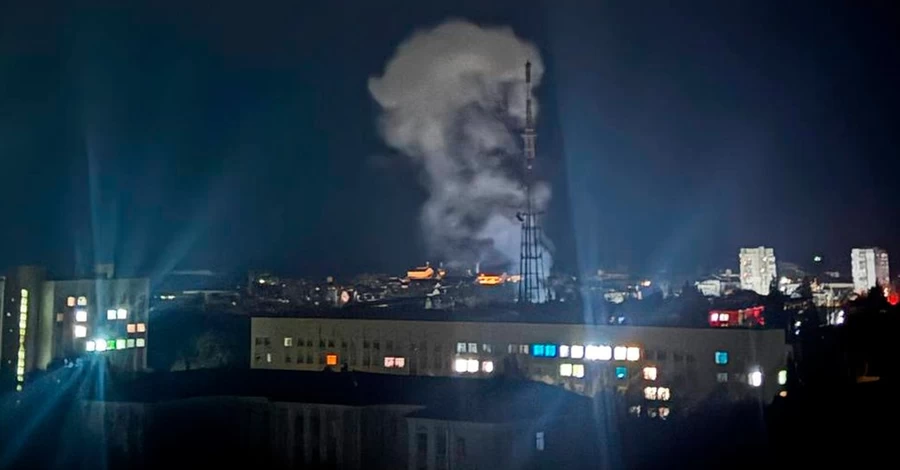 Россия нанесла удар по телебашне в Чернигове