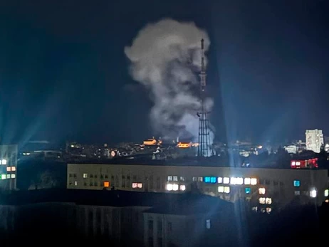 Россия нанесла удар по телебашне в Чернигове