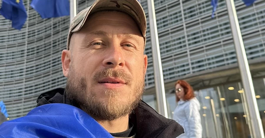 Ветеран Андрей Маджаров пешком одолел 1500 километров от украинско-польской границы до Брюсселя