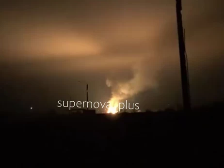 В оккупированном Донецке атакована база хранения, комплектования и запуска 