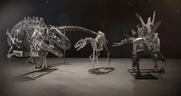 В Великобритании у бизнесмена конфисковали кости трех динозавров, которым сотни миллионов лет