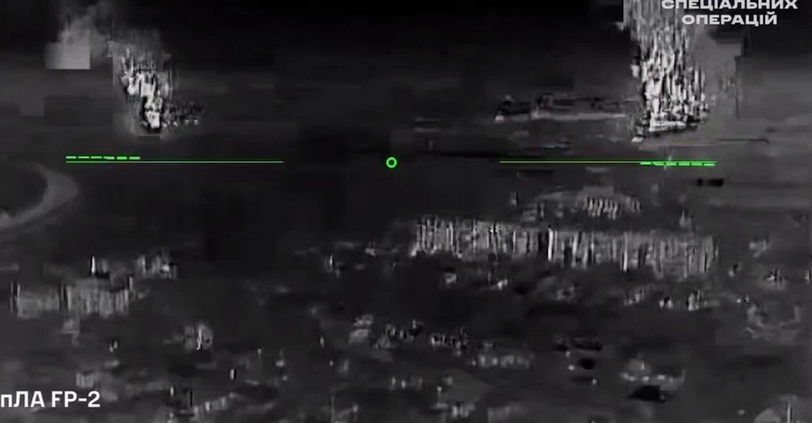 ССО показали удар по нафтобазі 