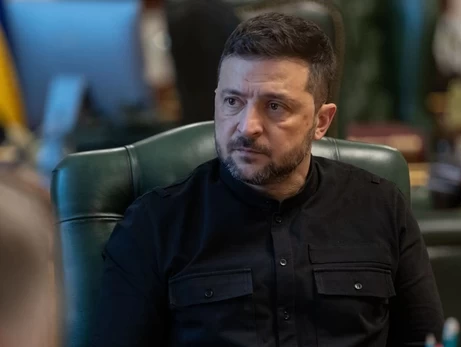 Під час інтерв’ю Зеленського з іноземними журналістами у Маріїнському палаці зникло світло