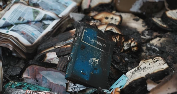 В Харькове в результате удара по предприятию сгорели книги украинских издательств