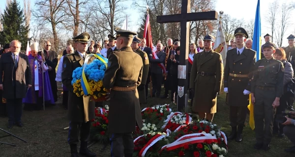 Во Львовской области перезахоронили польских солдат, погибших в 1939 году