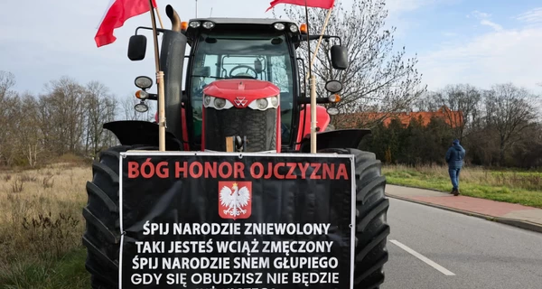 В Польше опять начались протесты фермеров из-за Украины