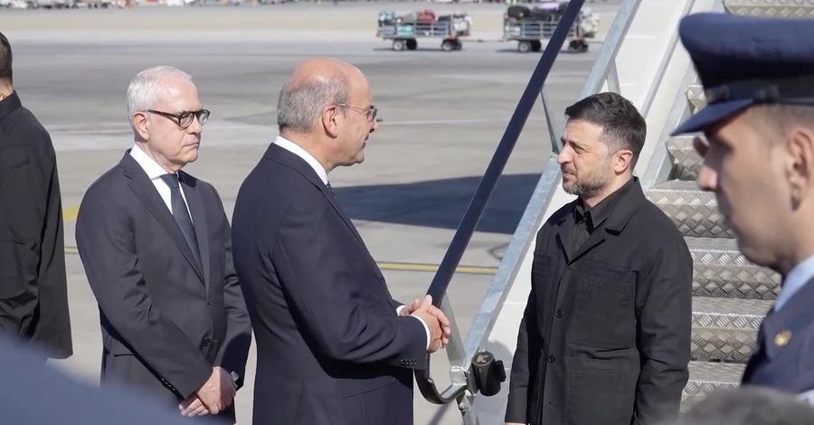 Зеленський прибув до Греції, далі у планах Франція та Іспанія