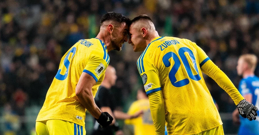 Украина обыграла Исландию и пробилась в плей-офф отбора на ЧМ-2026 по футболу