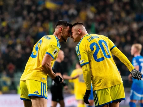 Украина обыграла Исландию и пробилась в плей-офф отбора на ЧМ-2026 по футболу