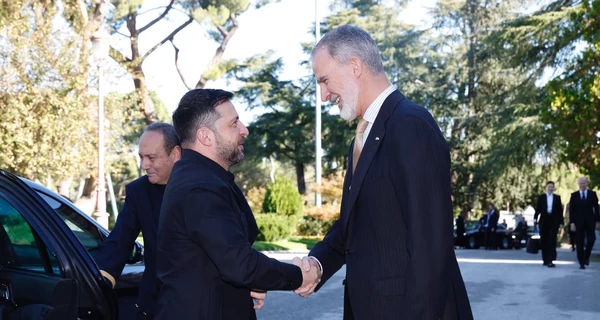 Зеленський зустрівся з королем Іспанії Феліпе VI