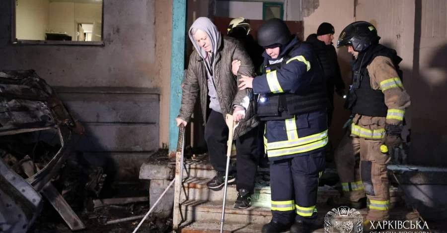 Росіяни масовано атакували Харків дронами, серед постраждалих діти 9 та 13 років