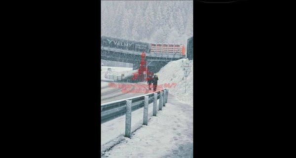 У Карпатах випав сніг, а у Києві оголосили небезпеку через вітер