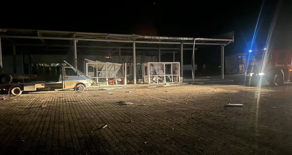 Россияне ночью атаковали пункт пропуска 