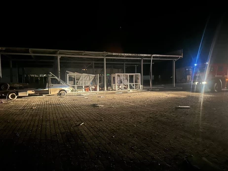 Россияне ночью атаковали пункт пропуска 