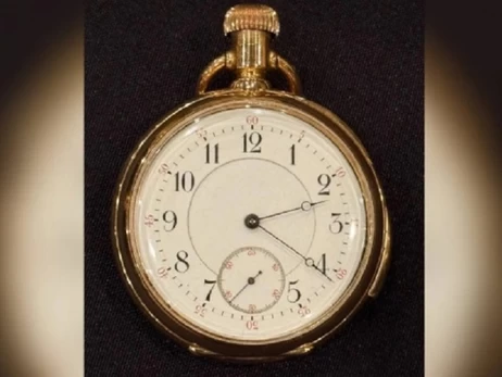Золотые часы с 