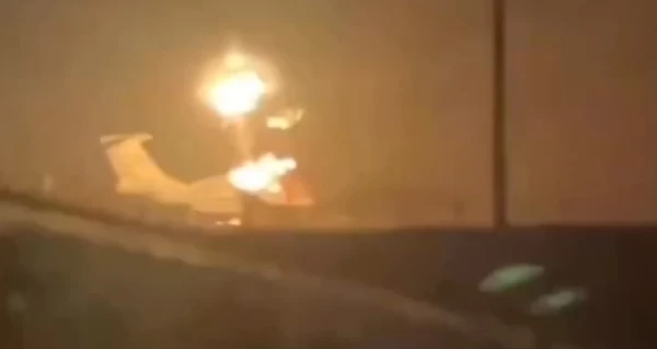 В Таганроге поражен экспериментальный самолет А-60, являющийся носителем лазерного оружия