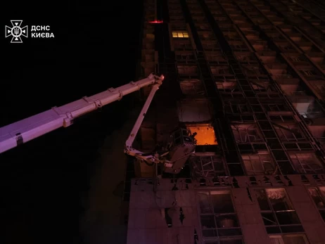 Литовские дипломаты оказались в эпицентре удара во время ночной атаки на Киев