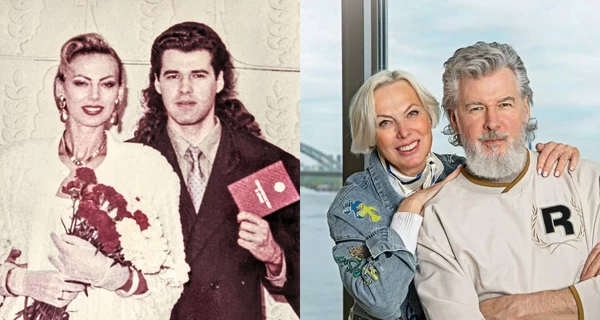 Вячеслав и Ирина Дюденко показали архивный свадебный снимок к 37-летию брака