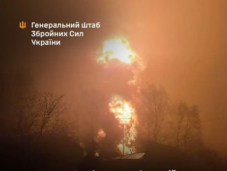 Генштаб подтвердил поражение двух нефтебаз на территории России