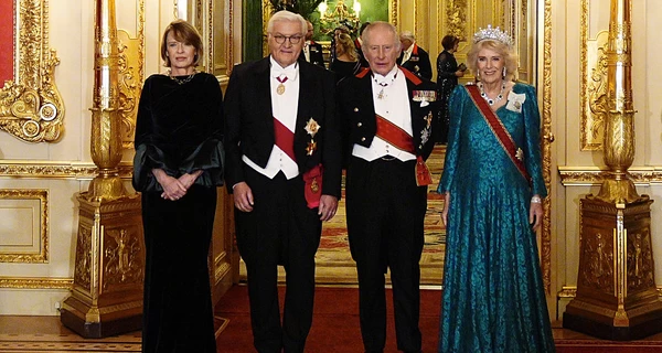 Король Чарльз влаштував розкішний банкет для Штайнмаєра - серед гостей Клаудія Шиффер та Ганс Циммер