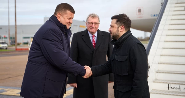 Зеленський прибув до Лондона, звідки сьогодні ж вирушить до Брюсселя