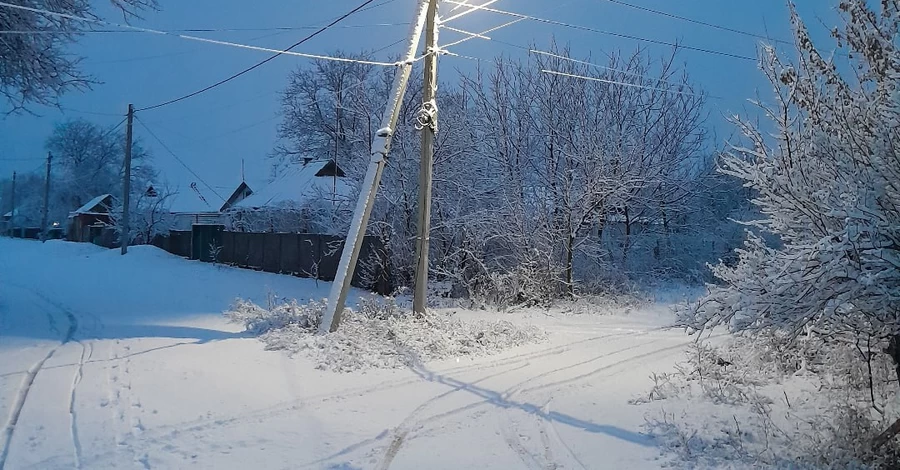 Первый снег выпал в Харькове, Днепре, Запорожье и Полтаве