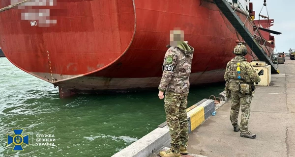 В Одессе задержали африканское судно, которое перевозило украденное зерно для России