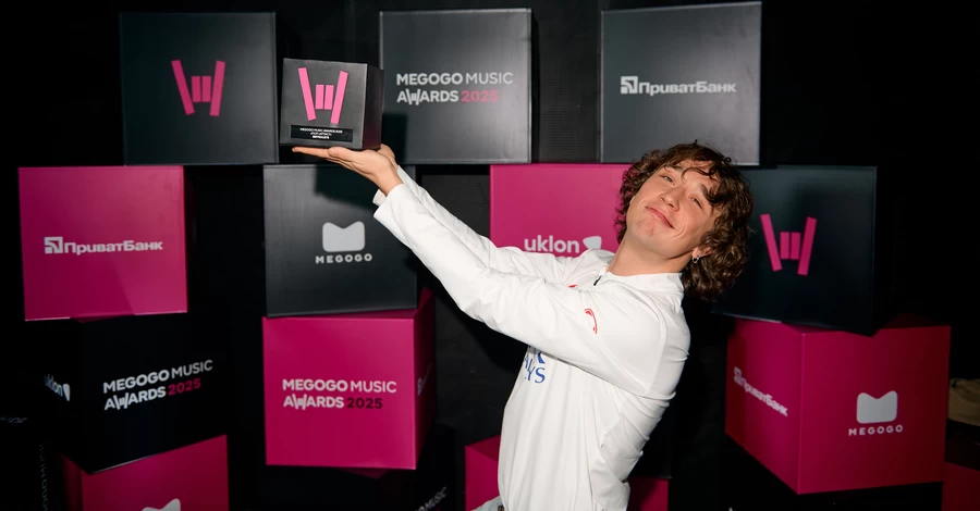 BRYKULETS – артист года, Шугар – прорыв: победители премии Megogo Music Awards 2025