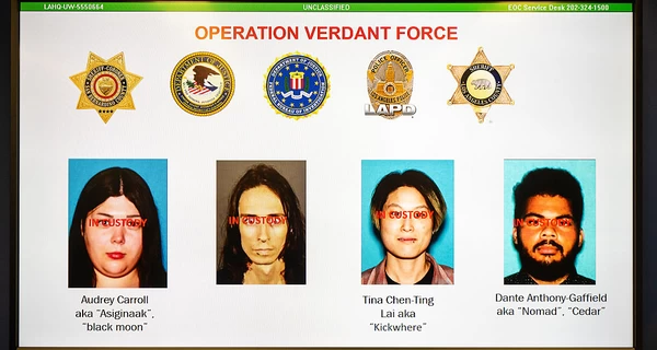 Крайне левые активисты готовили взрывы в Лос-Анджелесе перед Новым годом