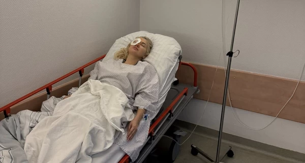 Екатерина Бужинская перенесла операцию после серьезной травмы глаза