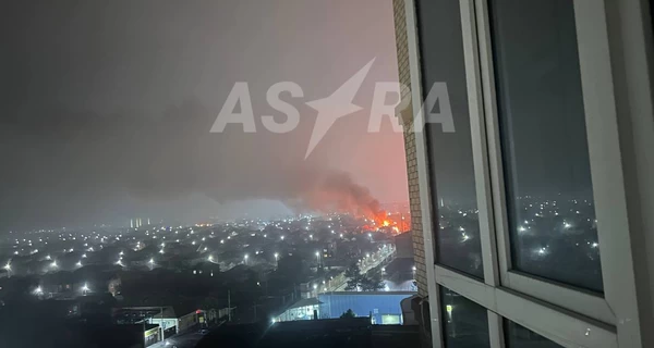 В Ростове дрон атаковал танкер – судно горело несколько часов