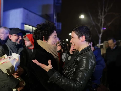 Украина доставила освобожденных белорусских политзаключенных в Варшаву