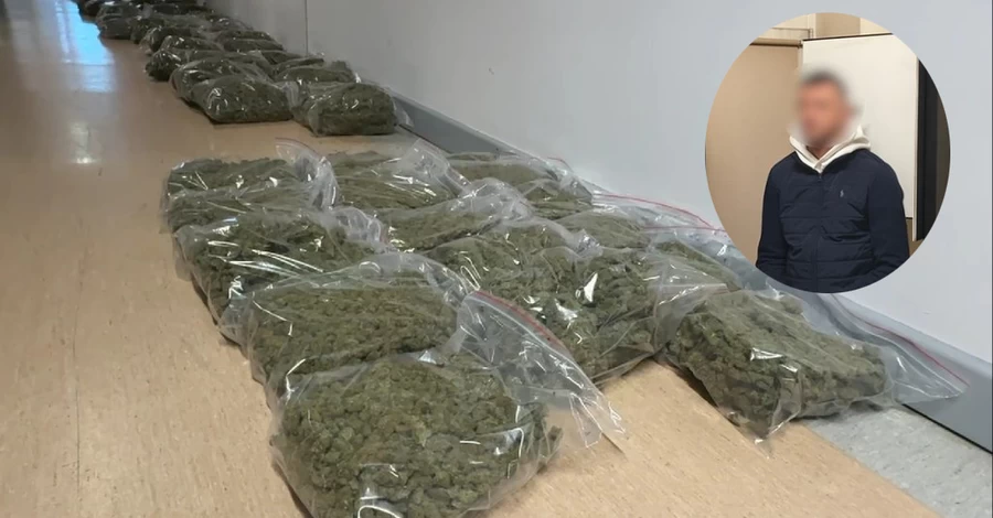 У Варшаві затримали українця з 70 кг маріхуани