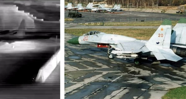 СБУ поразила два российских самолета Су-27 в Крыму