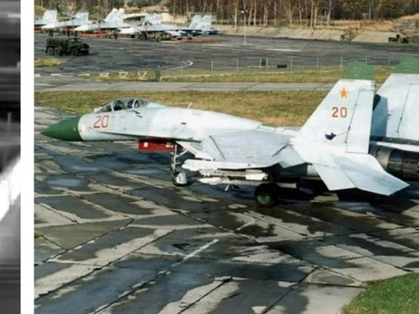 СБУ поразила два российских самолета Су-27 в Крыму