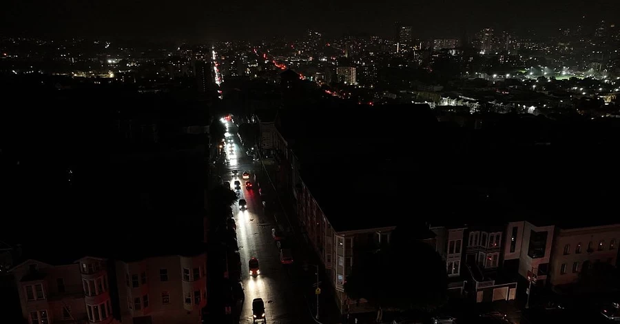 У Сан-Франциско стався блекаут - без світла залишилися сотні тисяч людей