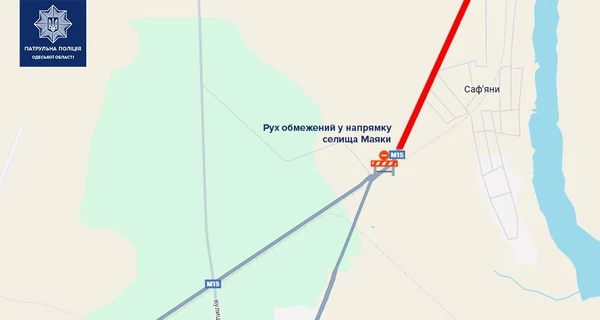 В Одеській області відновили рух після ударів по мосту на кордоні з Молдовою