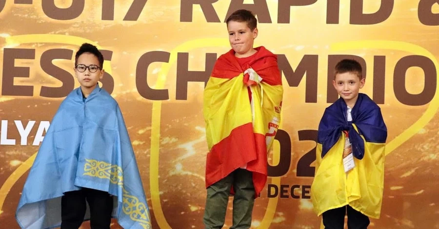 9-летний украинский шахматист завоевал бронзу чемпионата мира