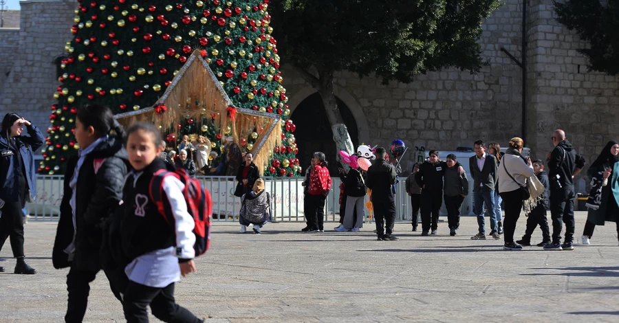 В Вифлееме впервые за три года празднуют Рождество