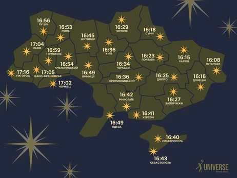 Первая звезда на Сочельник: когда взойдет в разных регионах Украины