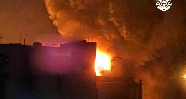 РФ снова ударила по объекту инфраструктуры в Одессе, на месте попадания – большой пожар