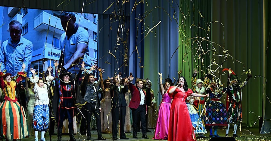 В окупованому Маріуполі за участі актора Машкова відкрили “відновлений” драмтеатр 