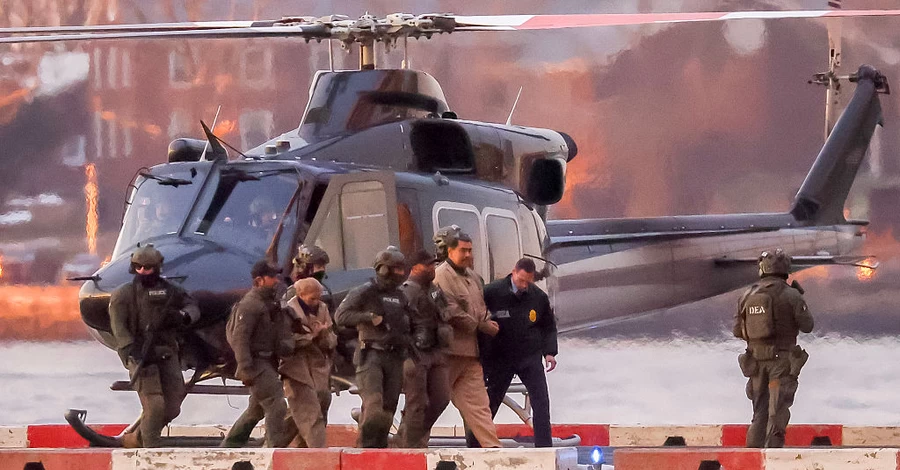 Мадуро та його дружину доставили до суду Нью-Йорка у бронемашині