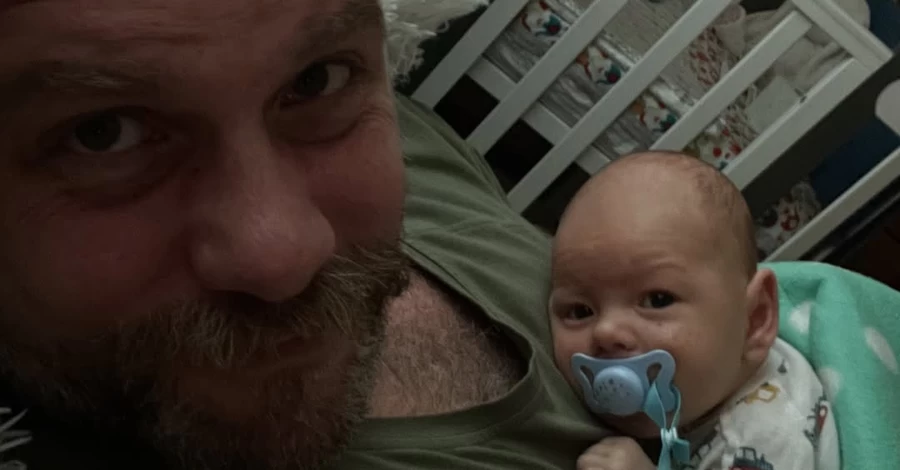 Актор-воїн Володимир Ращук вперше показав обличчя сина