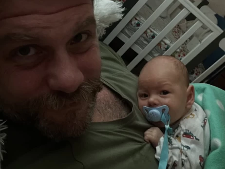 Актер-воин Владимир Ращук впервые показал лицо сына