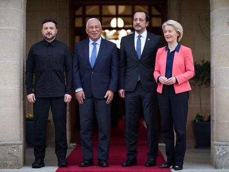 Зеленський зустрівся з лідерами ЄС на Кіпрі - говорили про бойову авіацію та перемир'я