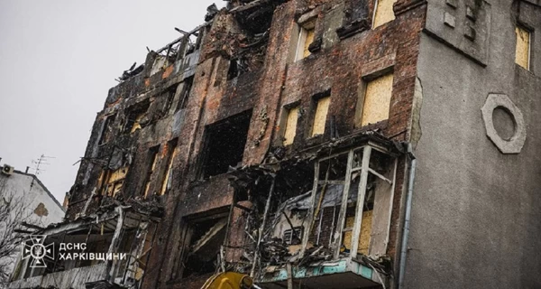 В Харькове завершились аварийно-спасательные работы на месте удара РФ 2 января - погибли 7 человек, 38 пострадали