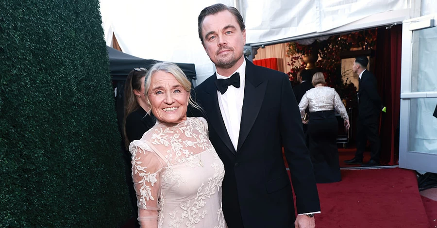 Ді Капріо прийшов на «Золотий глобус» із мамою, залишивши дівчину вдома