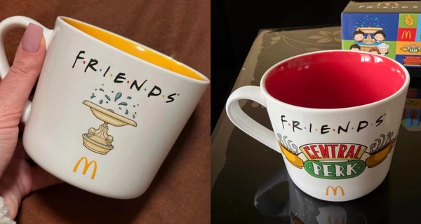 У McDonalds появились чашки с символикой 