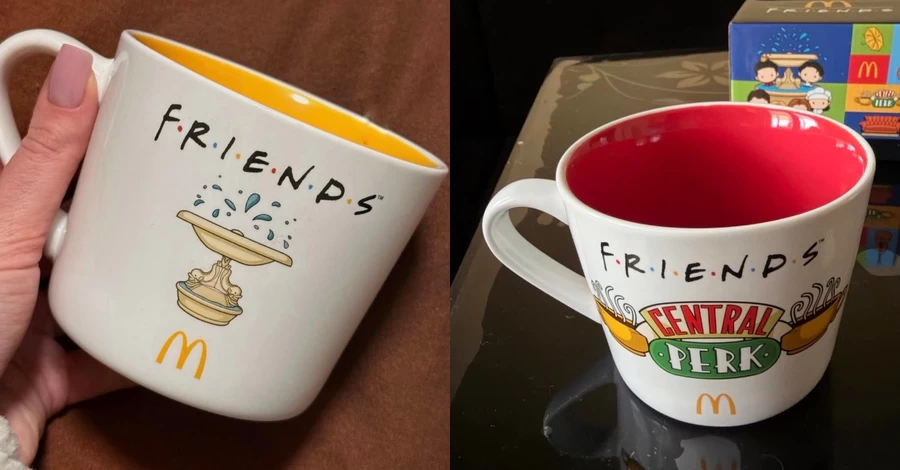 У McDonalds появились чашки с символикой 